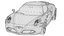 2018 Alfa Romeo 4C Competizione 3D Model Carbon Fiber