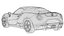 2018 Alfa Romeo 4C Competizione 3D Model Carbon Fiber
