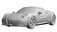 2018 Alfa Romeo 4C Competizione 3D Model Carbon Fiber