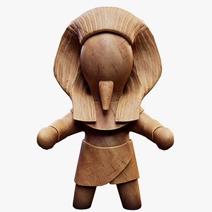 Wooden Boy Pharaoh