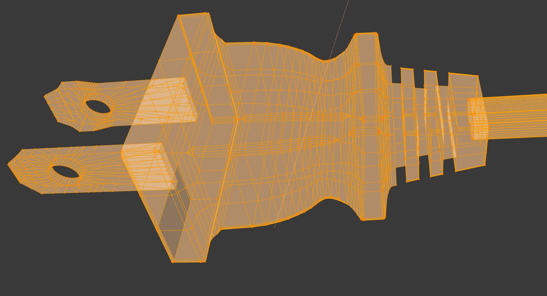 3D Electric Power Plug - TurboSquid 1304830