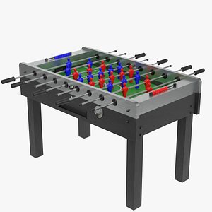 Foosball table football 2 3D model