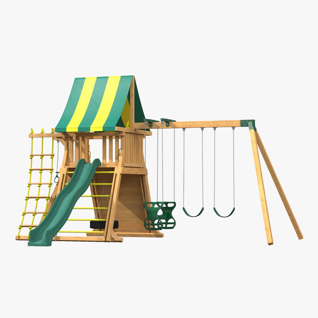 Jungle Gym 3D model preview