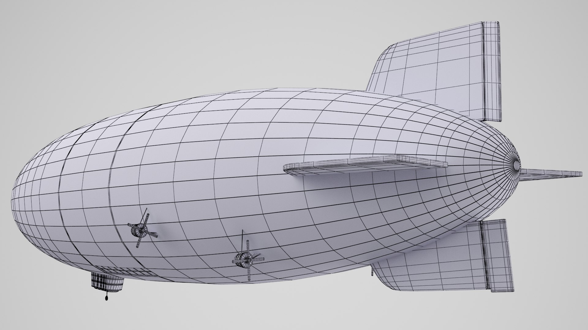 The Hindenburg Blimp 3D - TurboSquid 1827002