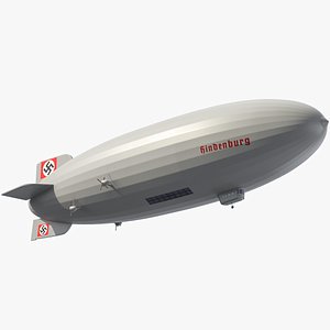 The Hindenburg Blimp 3D