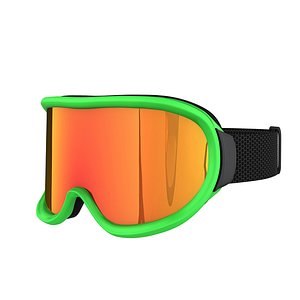 3D model snowboard ski goggles