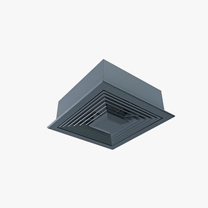 Ceiling air vent 3D model