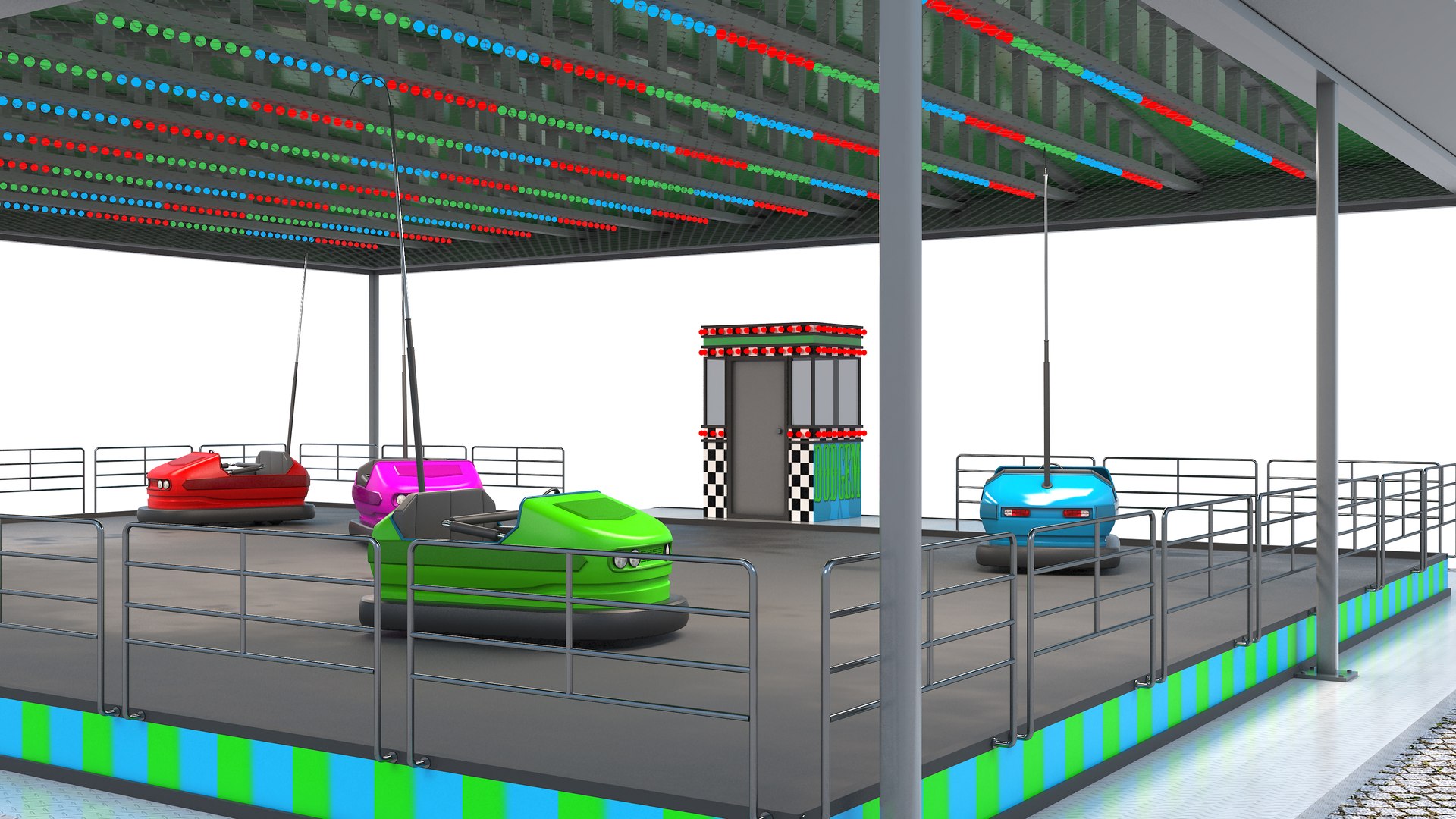 3D Large Amusement Park Collection 2 model https://p.turbosquid.com/ts-thumb/Ir/9F4g1S/PD/dodgemandbumbercars11/jpg/1643056053/1920x1080/fit_q87/4783dc7b1cd6aca5fe641f872a512b7fa87799aa/dodgemandbumbercars11.jpg