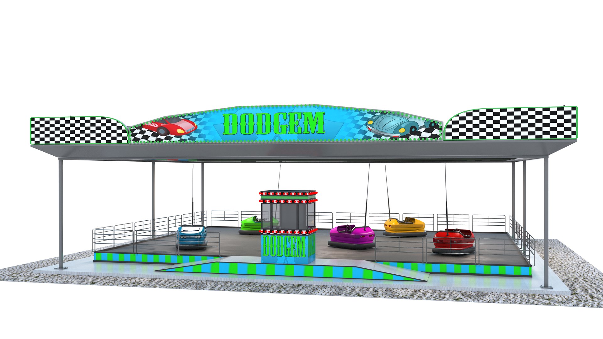 3D Large Amusement Park Collection 2 model https://p.turbosquid.com/ts-thumb/Ir/9F4g1S/Qt/dodgemandbumbercars16/jpg/1643055985/1920x1080/fit_q87/7cac454333167072441981b5cbbfdc8503140b20/dodgemandbumbercars16.jpg