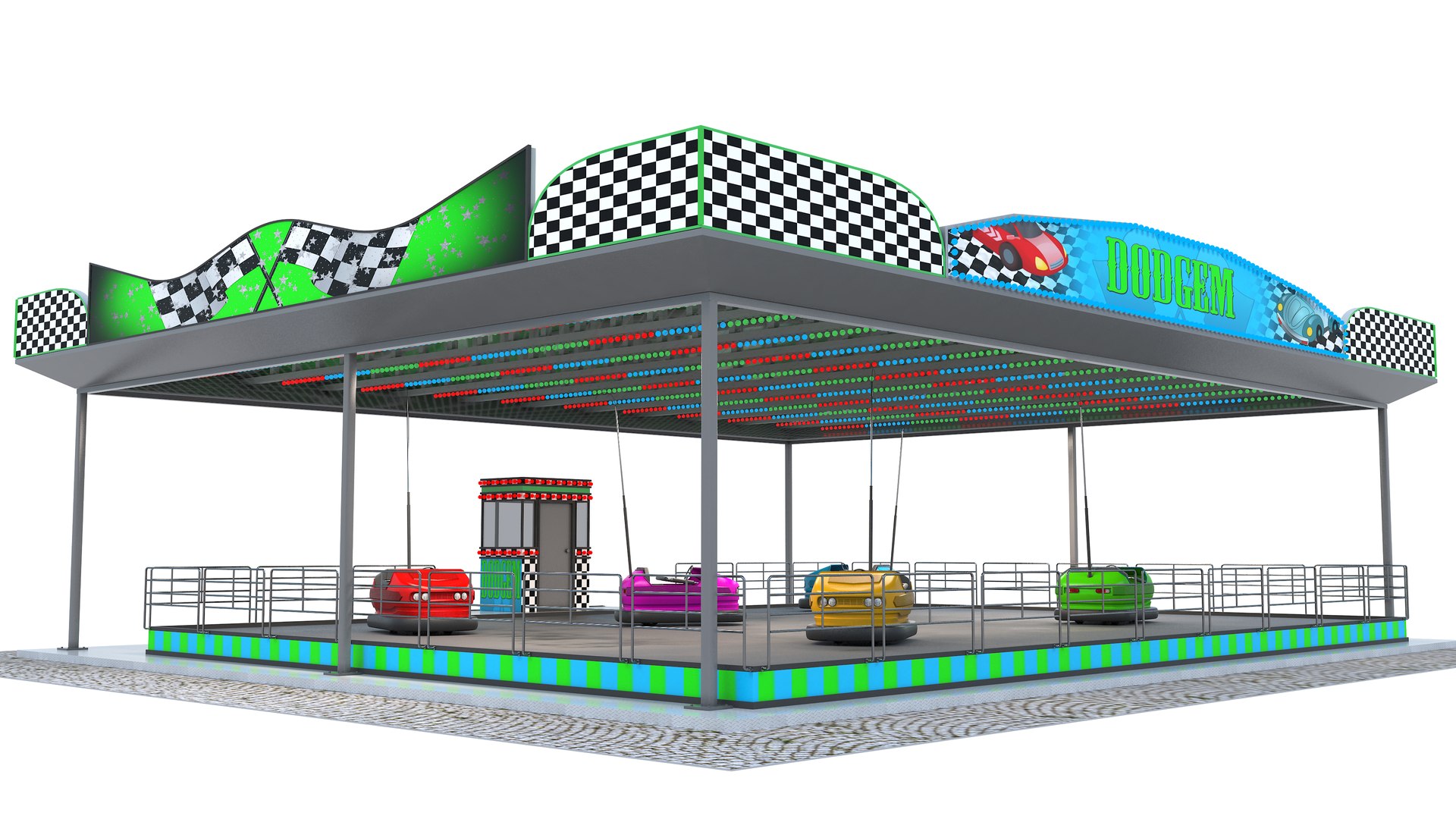 3D Large Amusement Park Collection 2 model https://p.turbosquid.com/ts-thumb/Ir/9F4g1S/d1/dodgemandbumbercars2/jpg/1643055992/1920x1080/fit_q87/5e7d912592cb90385318a500ec1ac0504136fac0/dodgemandbumbercars2.jpg