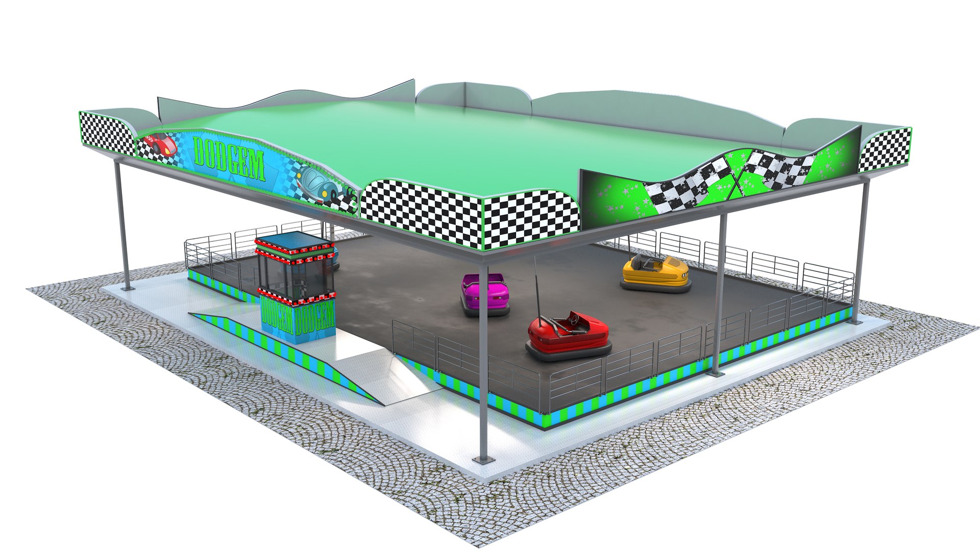 3D Large Amusement Park Collection 2 model https://p.turbosquid.com/ts-thumb/Ir/9F4g1S/ot/dodgemandbumbercars3/jpg/1643055996/1920x1080/fit_q87/7fdd997c391291450e732797426dd82fe001ed0b/dodgemandbumbercars3.jpg
