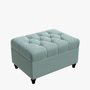 3D pouf interior design