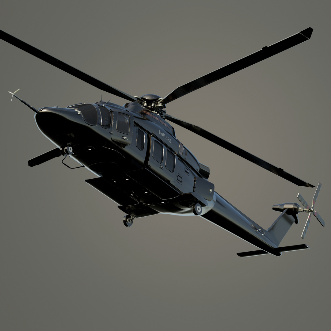 3d model bell 525