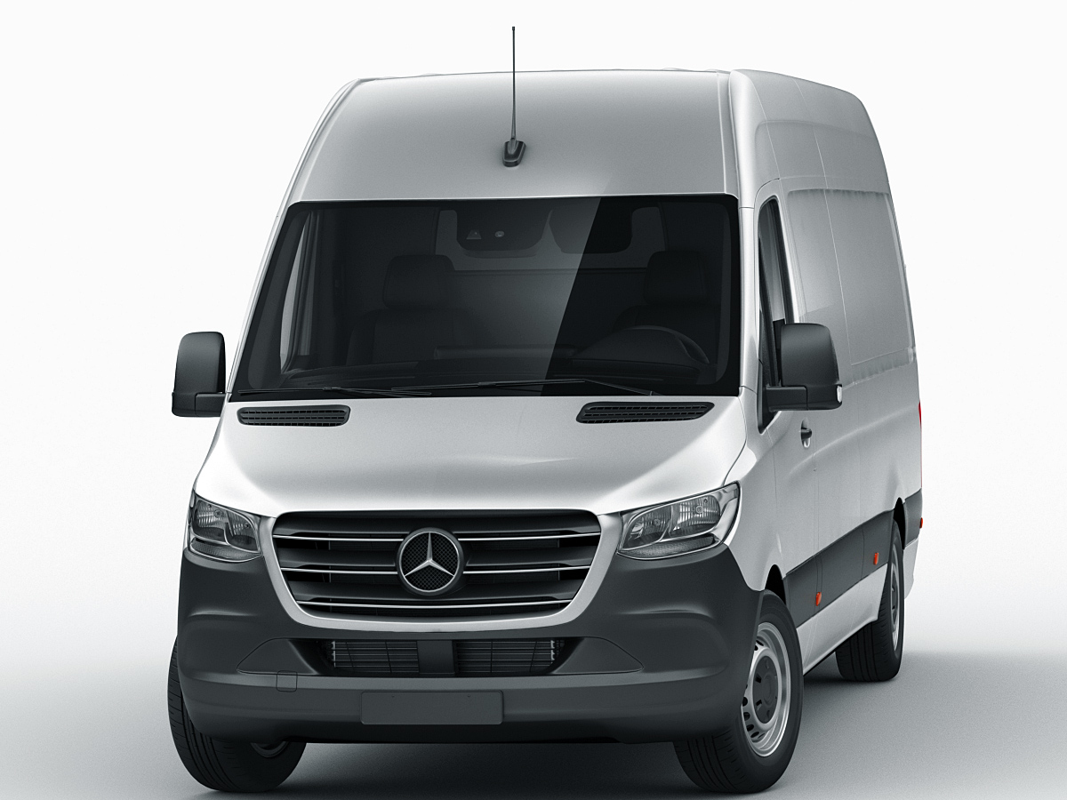 modelo 3d Mercedes Sprinter 2018 largo L2H3 y L3H3 - TurboSquid 1391197