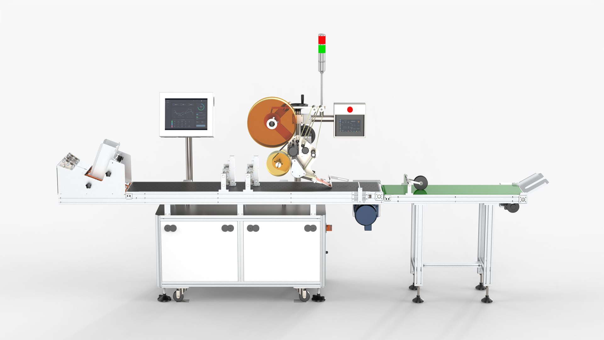 3D Automatic Labeling Machine Model - TurboSquid 2140247