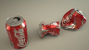 Drink Can Crushed