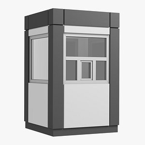 security booth model