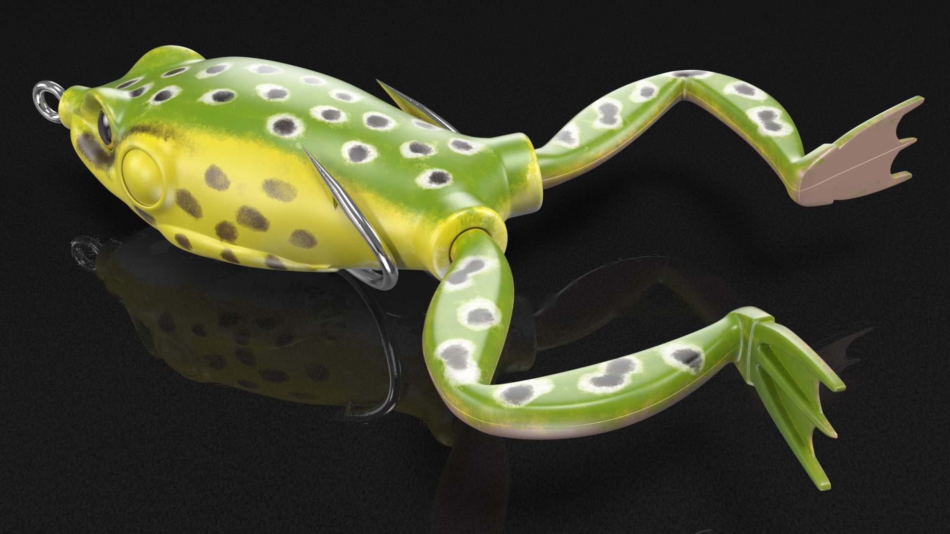 3D RUNCL Topwater Frog Lure - TurboSquid 1752776