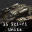 Pack militar de ciencia ficción Pro