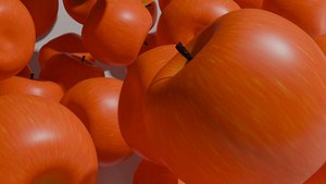 Apple fruit 3d models 3D model