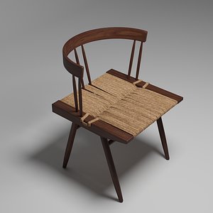 Chair by George Nakashima 3D model