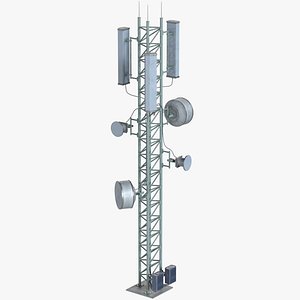3D Network Tower model