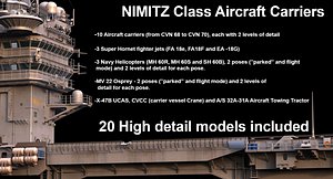 Nimitz Class Aircraft Carriers Bundle