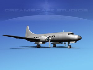 Convair C-131 Bare Metal