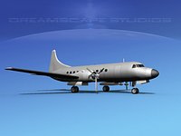Convair C-131 Bare Metal