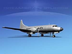 Convair C-131 Bare Metal