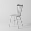 3d ton chair ironica model