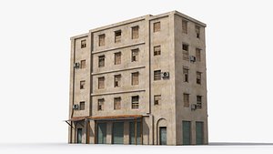 3D model Arab Middle East Building x31