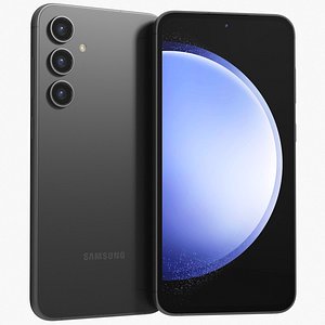 3D model Samsung Galaxy S23 FE Graphite