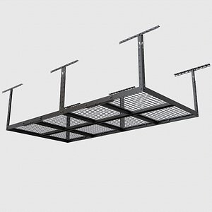 1 Overhead Storage Rack 2400 x1200 3D model