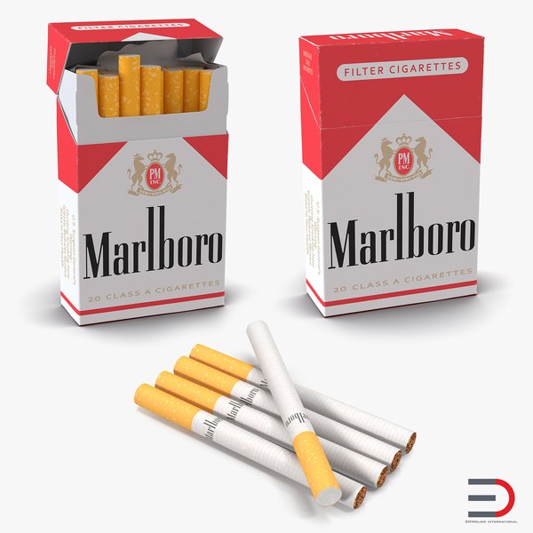 Zigaretten Marlboro Collection 3D-Modell 3D-Modell - TurboSquid 1041317