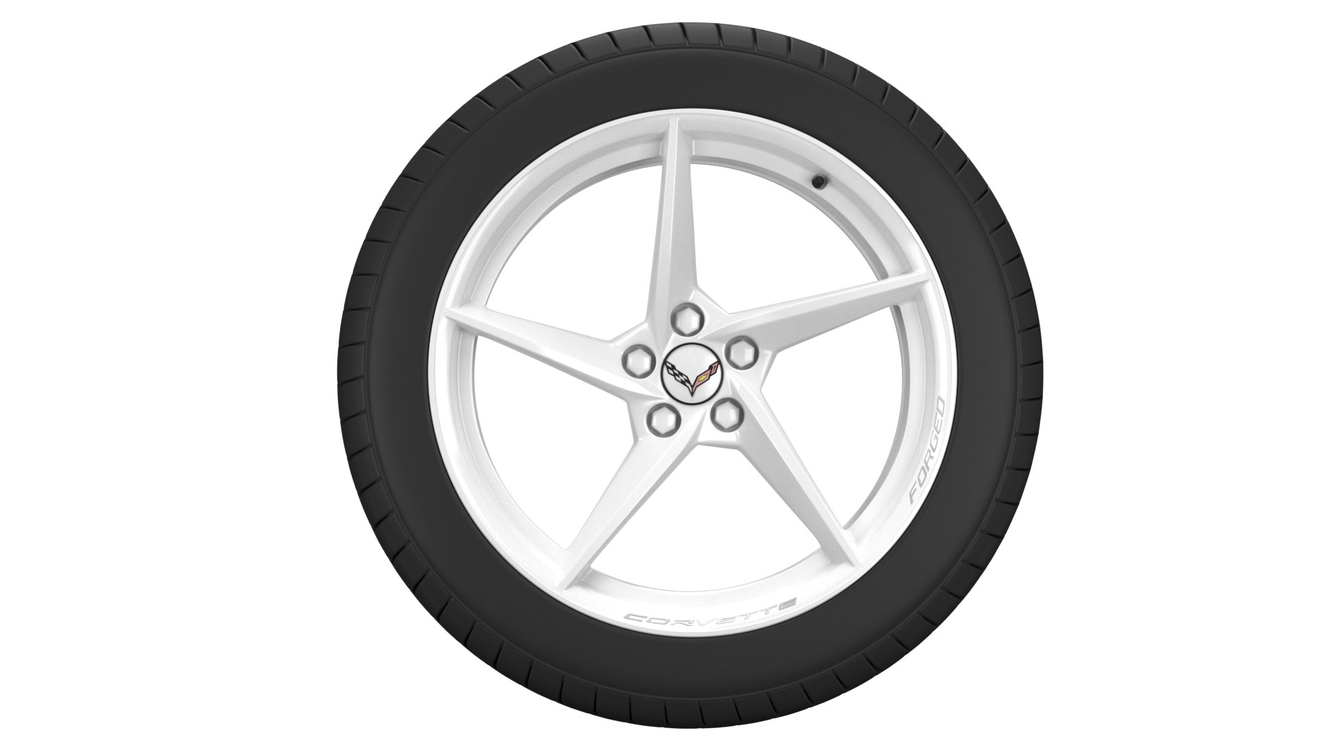 3D Chevrolet Corvette Eray Rim TurboSquid 2120160