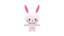 キャラクター010 ぽっちゃりウサギ