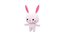 キャラクター010 ぽっちゃりウサギ