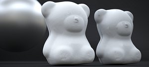 3D model TEDDY BEAR ALUMINUM CAN BOX 2024 RAW