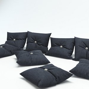 3d pillows model