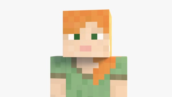 Minecraft characters pack model - TurboSquid 1640170