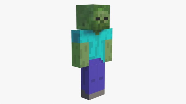 Minecraft characters pack model TurboSquid 1640170