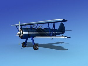 3d max pt-17 stearman