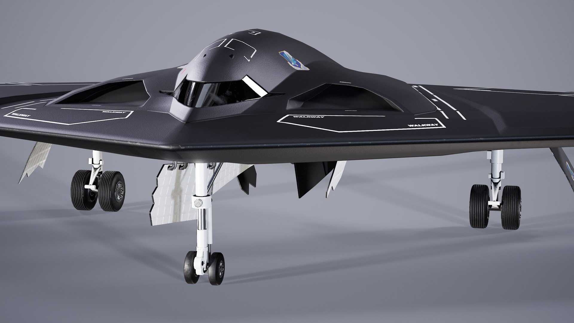 3D Model Northrop Grumman B-21 Raider Stealth Bomber - TurboSquid 2087211