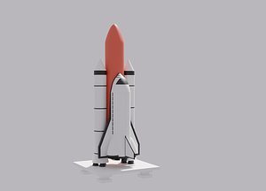 Cartoon Space Shuttle