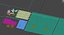 Modular Outdoor Paving  Parking Accessories Set  Mid Poly PBR 3D Model