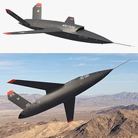 Kratos XQ-58 Valkyrie Combat Drone Game Ready