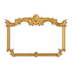 3D Plaster decorative frame ornament 30