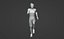 Realistic 3D Model of a Determined Runner