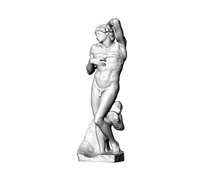 dying slave sculpture 3D model